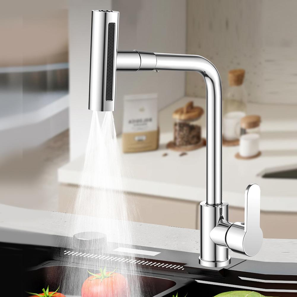 360 Degree Swivel Faucet Bathroom Faucet Multifunctional Hot and Cold Water Faucet Drinking Water Faucet for Wash Basin
