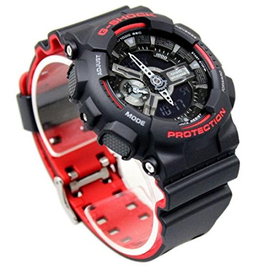 Watch with Plastic Main Black G-SHOCK GA-110HR-1A Analog-Digital Men's Strap,