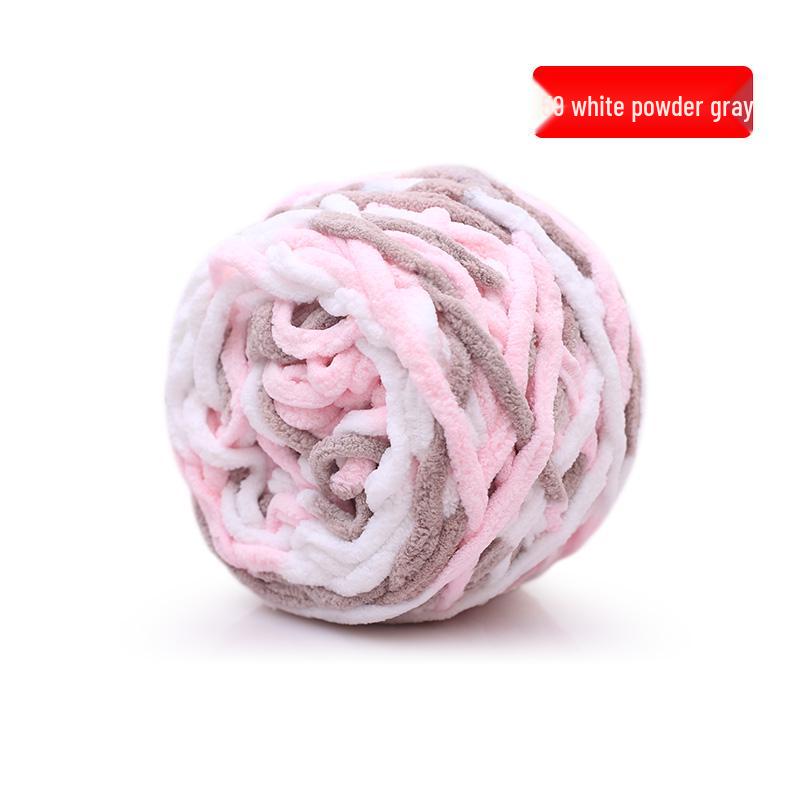Ice Bar Chunky Soft Yarn for Hand-Knitted Scarves, Crochet Hooks, Slippers, and DIY Projects for Men and Women