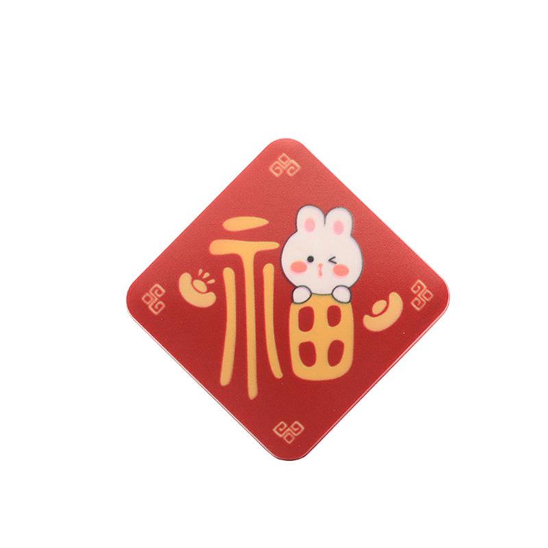 Cartoon PVC Refrigerator Magnetic Sticker Home Festive Decoration Photo Message Holder Kitchen Fridge Sticker