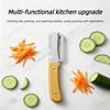3 In 1 Stainless Steel Vegetable Peeler Multifunction Fruit Slicer Shredder Kitchen Cutter Tool for Potato Carrot Cucumber Use