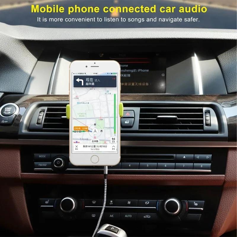 Aux Cable 1M Jack 3.5mm Audio Cable 3.5mm Speaker Cable Male To Male Car Aux Cord for JBL Headphone Iphone Samsung AUX Cord