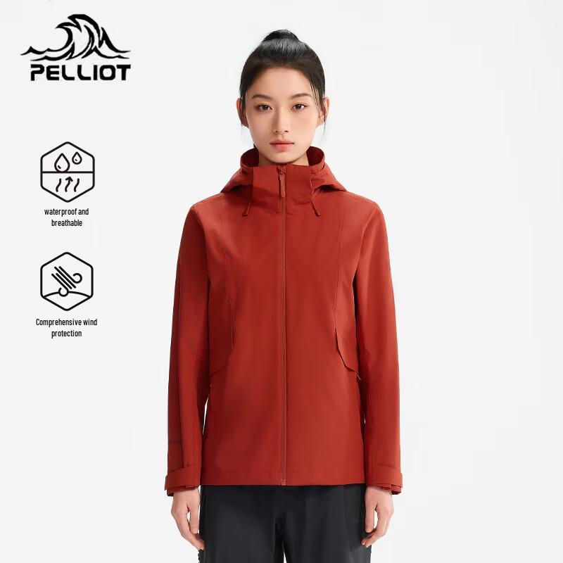 Pelliot Women's Outdoor Windproof Rainproof Shell Jacket