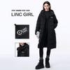 Jin Yujie Women's 2024 Winter Mid-length Puffer Down Jacket Y24806311