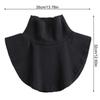 1Pc Neck Guard Clothing Decoration Turtleneck Elastic Detachable Removable Fake Collar Warm Cotton Fashion Striped