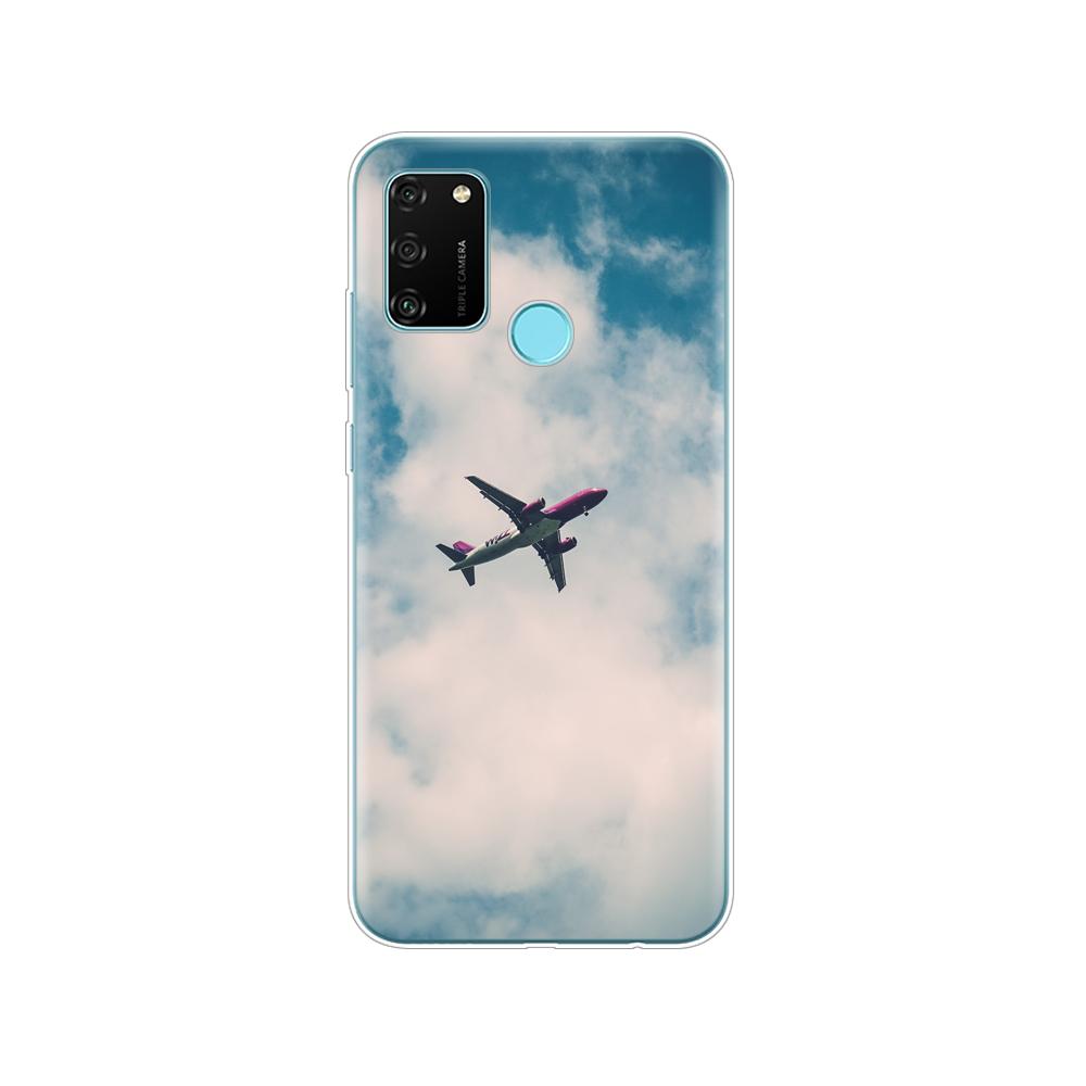 Hülle für HONOR 9A Hülle 6,3 Zoll; Weiche TPU-Silikon-Handyhülle für Huawei Honor 9A 9 A MOA-LX9N Rückseitenschutz Coque Funda Hülle