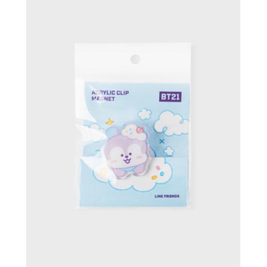 BT21 On The Cloud Edition Acrylic Clip Magnet