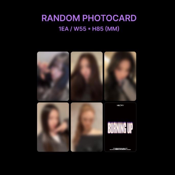 Pre-order MEOVV BURNING UP Shoelace Tag Set