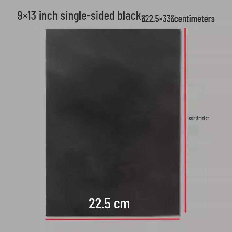 Large Single-Sided Black Carbon Graphite Paper for Non-Stick Handwriting & Cross-Stitch Tracing.