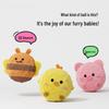 Durable Yellow Duck Plush Dog Chew Toy
