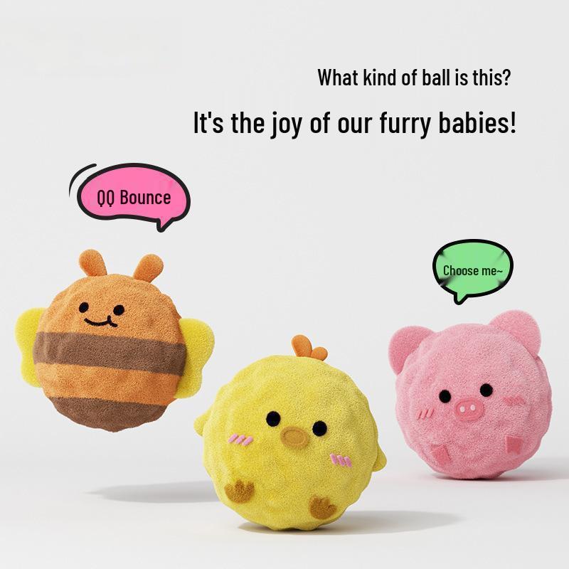 Durable Yellow Duck Plush Dog Chew Toy