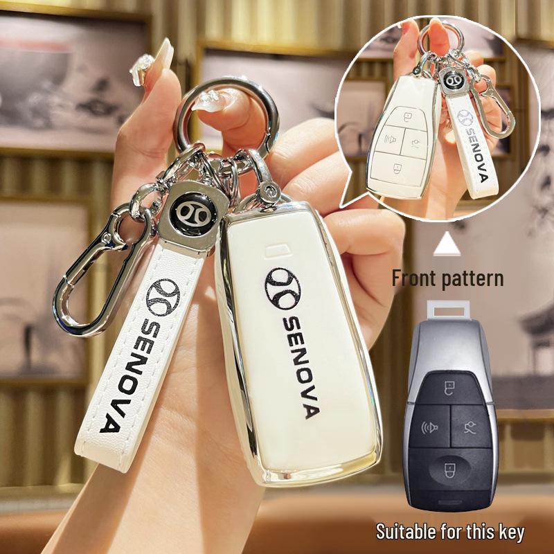 Damen Schlüsselhülle für Beijing X7, BJ40, BJ80 und BAIC EU5 Plus, EU7, Zhidao U7