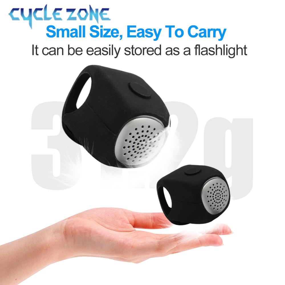Electric Bicycle Bike Horn 3 Sound Modes Motorcycle Cycling Warning Bell Loud Handlebar Horn for MTB Road Cycling Safe Riding