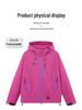Giacca Unisex 3-in-1 Antivento & Impermeabile da Esterno per Escursionismo & Alpinismo per Primavera & Autunno