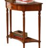 European Solid Wood Console Cabinet, Long Hallway Table, Semicircular New Chinese Style