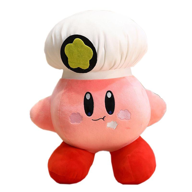 Adorably Soft 32 Cm Kirby Adventure Chef Strawberry Plush Dolls For Kids And Collectors