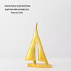 Modern Luxury Sailboat Ornament for Living Room, Foyer, or Office Decoration
