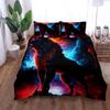 Ghost Wolf Night Duvet Cover Set King Queen Double Full Twin Single Size Bed Set