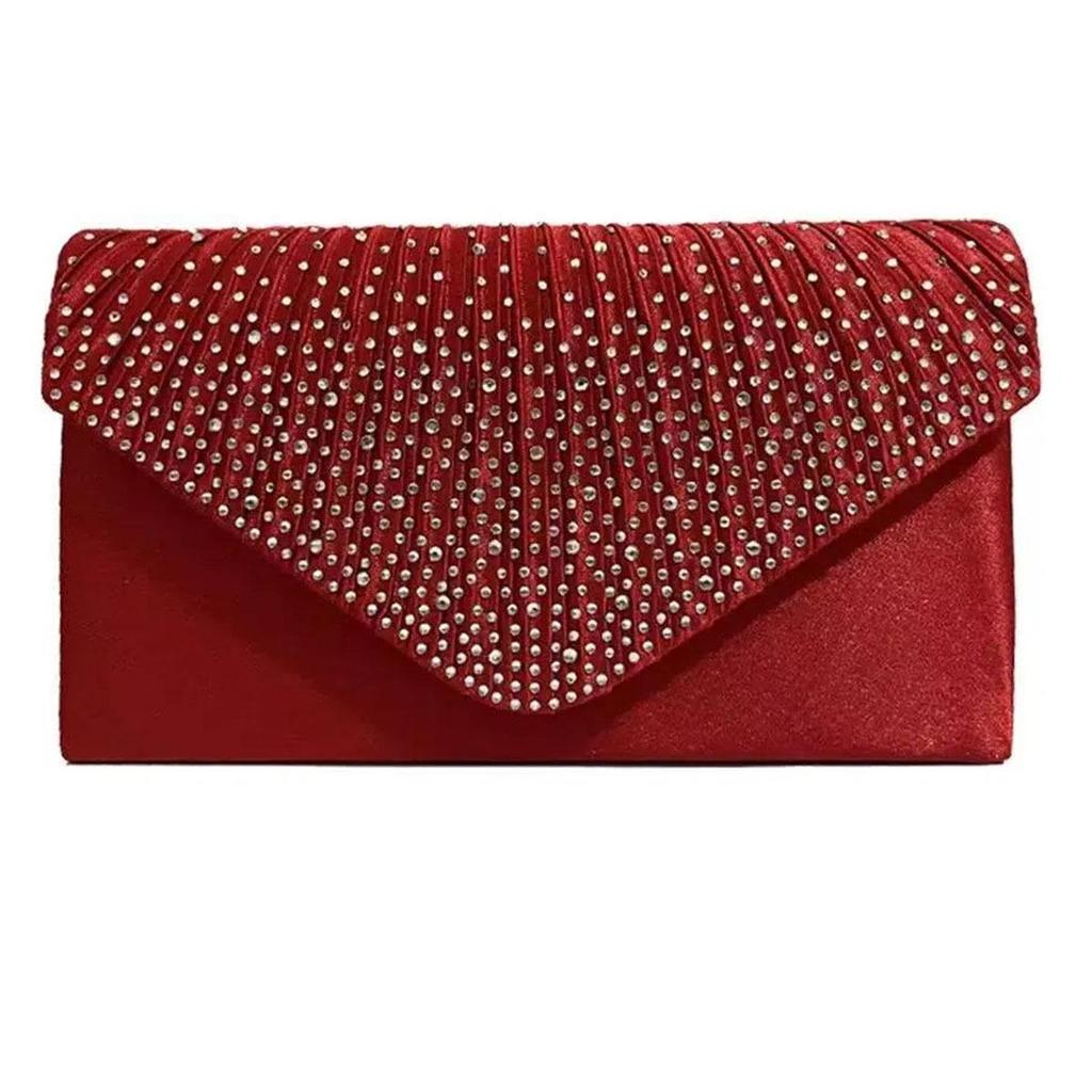 Luxurious Rhinestone Evening Bag - European & American Style