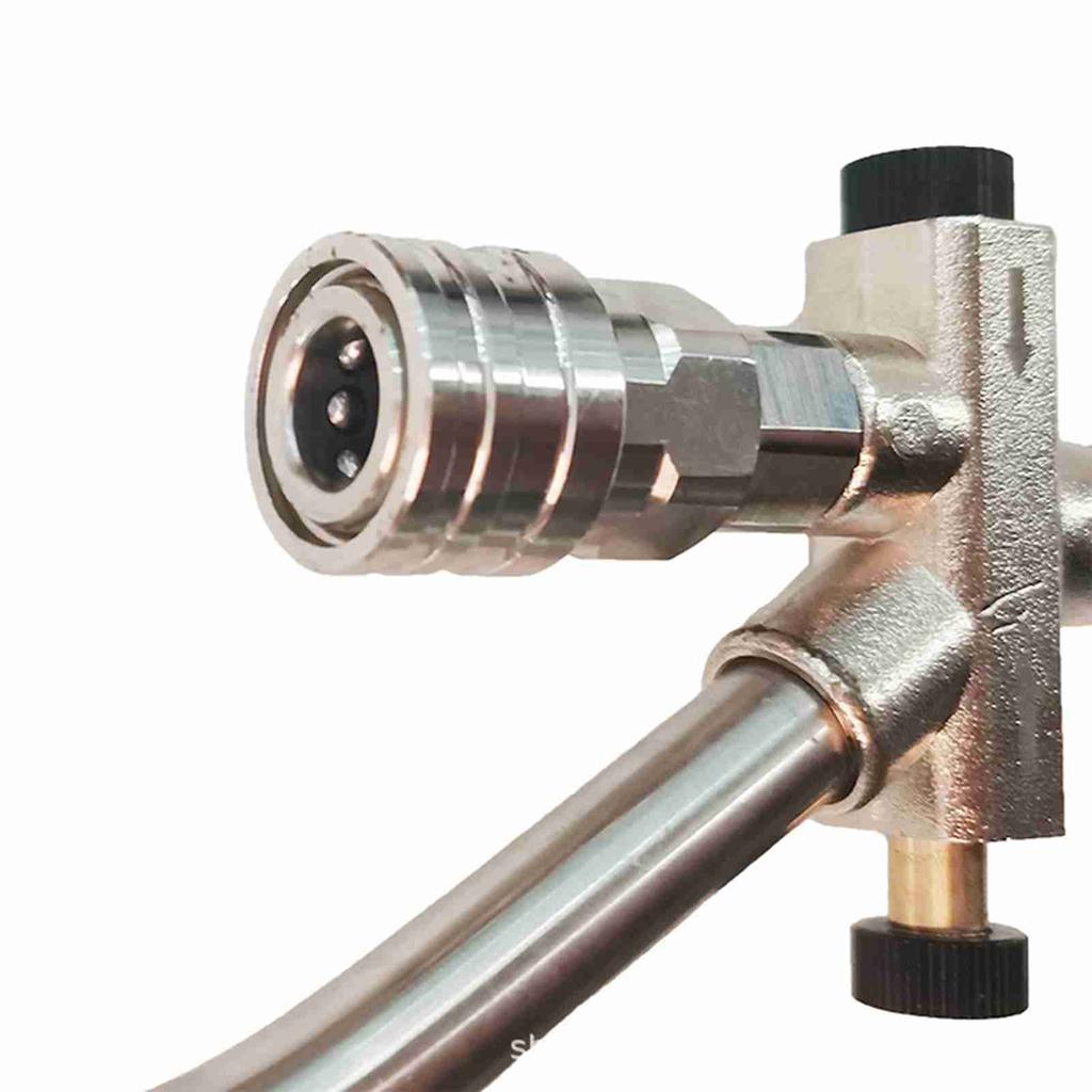 Foam Cannon for Pressure Washer with Dual Connector Tool, Car Foam Blaster with 1 4   Quick Connect 1L Transparent