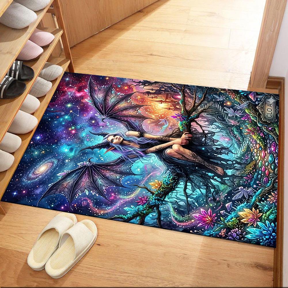 Gothic Style Carpet Perfect for Outdoor Study Room Dormitory Game Room Anti-slip Rug Office Home Decor Birthday/Christmas Gift