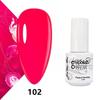 GELPOLISH Nail Art Set: Base, Top Coat, Transparent & White Gel Polishes