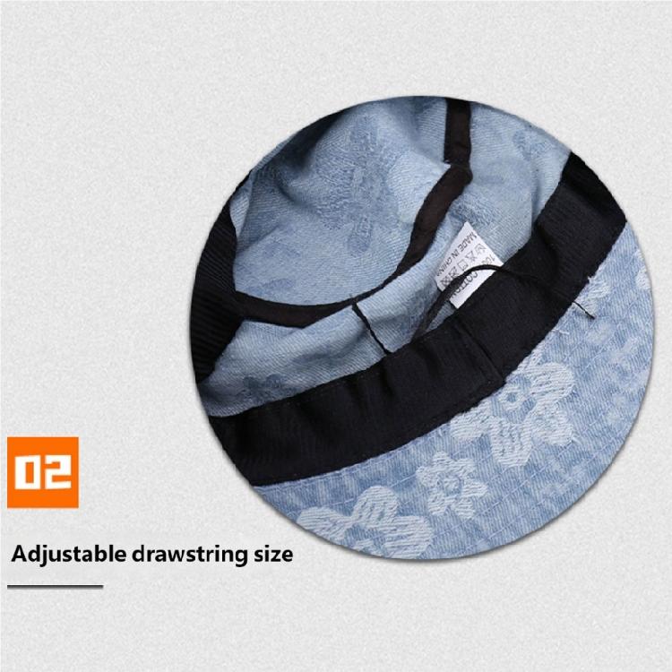 Decorative Flower Fisherman Hat Breathable Floppy Sun Hat Distressed Fisherman Hat For Women Teens Girl Daily Wear
