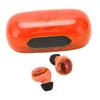 Bluetooth 5.2 Earbuds LED Digital Display Portable HiFi IPX5 Waterproof Wireless Earphones for Sports Music Red