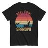 Fly Fishing Dad T Shirt Father's Day Gift Reel Cool Grandpa