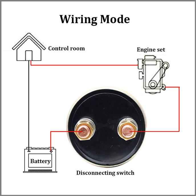 Engineering Vehicle Excavator Battery Power Cut-Off Switch Isolator