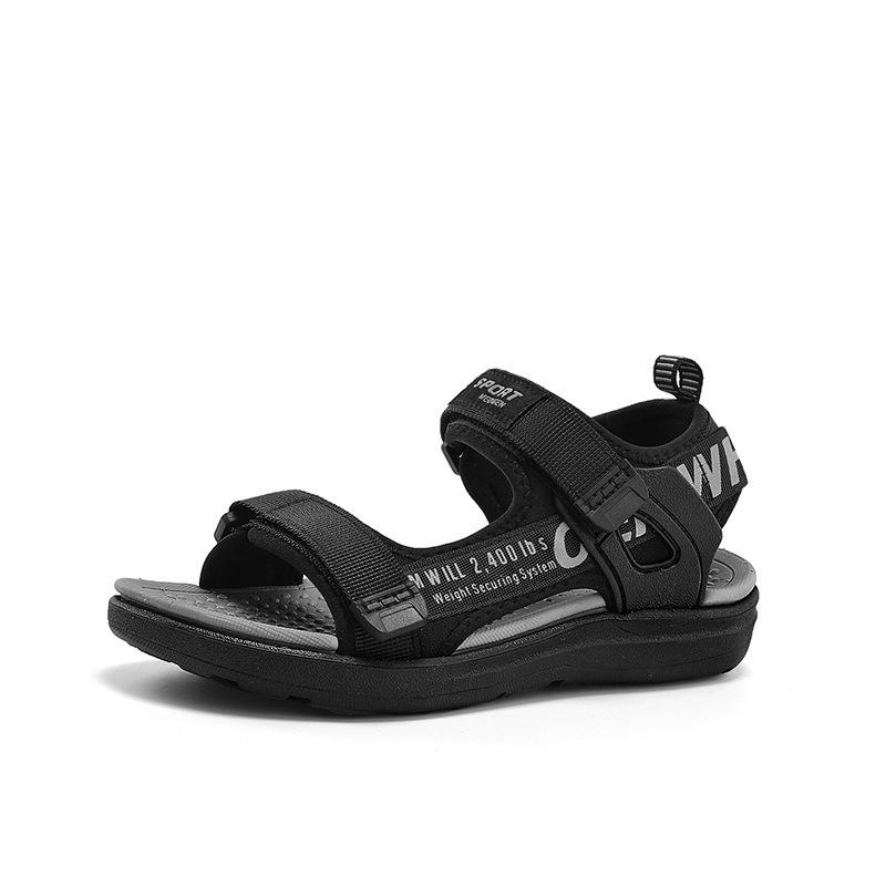 Korean Style Boys' Sandals 2025: Soft Sole, Fashion Sports, Beach Shoes for Kids