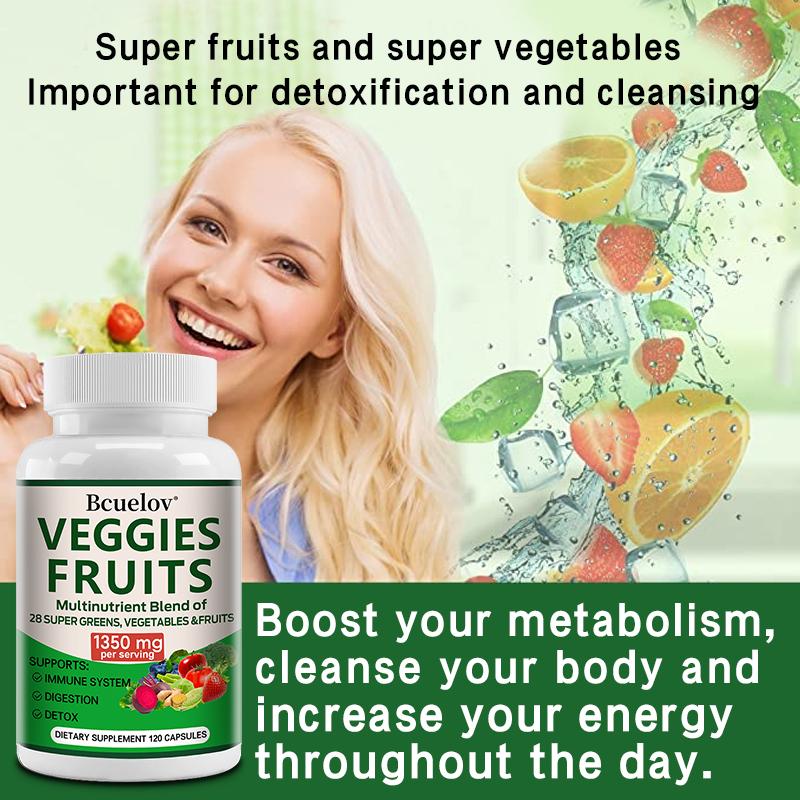 Barley grass, broccoli, spinac, Multivitamin Mineral Supplements, 120 Capsules