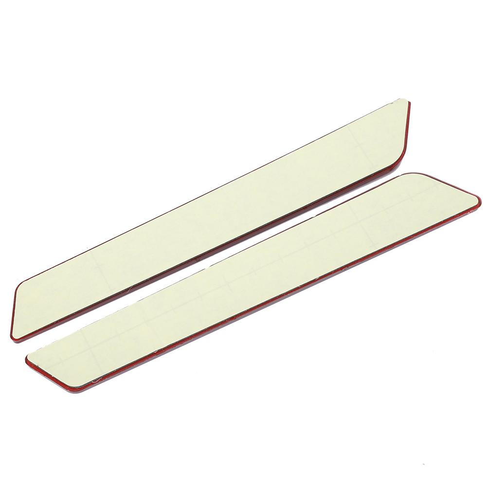 Pair of Saddlebag Reflector   Cover   Warning Large Size Fit for   FLT FLHT 2014-2017