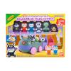 Anpanman First House Doll Dadandan Train and Recommended 2 years and [Bandai] Set Baikinman's Friends. age up.