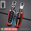 5 Buttons Car Remote Control Key Case Cover Shell Fob For Ford Escape Focus C Max Kuga Edge Explorer Taurus Keyring Accesories