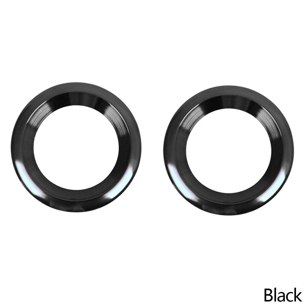 

2 шт. автомобильный декор круглая отделка динамик анодированный алюминий дверь автомобиля аудио динамик кольца отделка для Honda Civic 2016 2017 2018 2019 чёрный