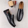 Fashion Handmade Classic Men's Sneakers Luxury Brand Male Genuine Leather Loafers New Comfty Casual Shoes Soft Driving Walking Footwear