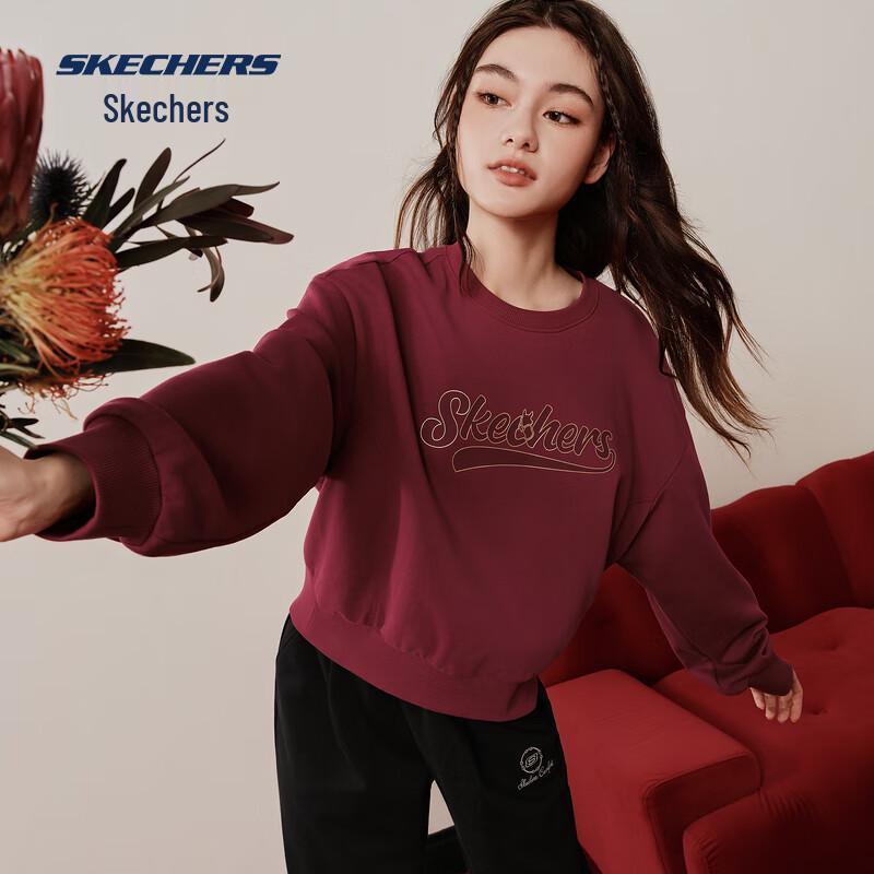 Skechers Women s Knitted Pullover Sweatshirt M 5190₽