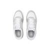 PUMA Caven Comfortable Abrasion Resistant Low top Skateboard Shoes Unisex White Gray 380810-35