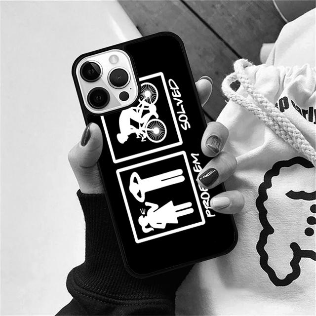 Love BMX Bike Sports cool Phone Case Cover For iPhone 17 Air 15 16 14 13 12 Pro Max 11 Pro Max Plus Coque Shell