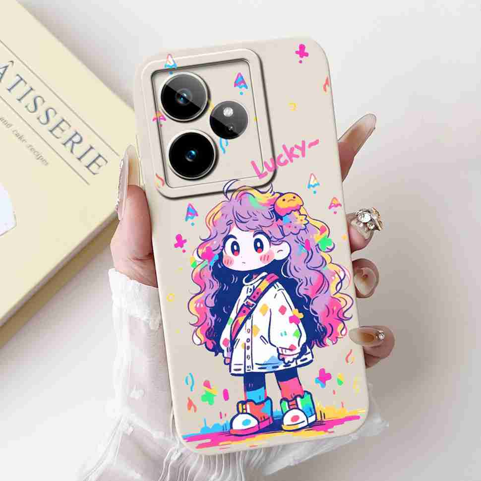 For Realme GT 7 5G RMX5061 Case Popular Butterfly Print Soft Silicon Back Cover For Oppo Realme GT7 5G 6.78" Phone Shell Coque