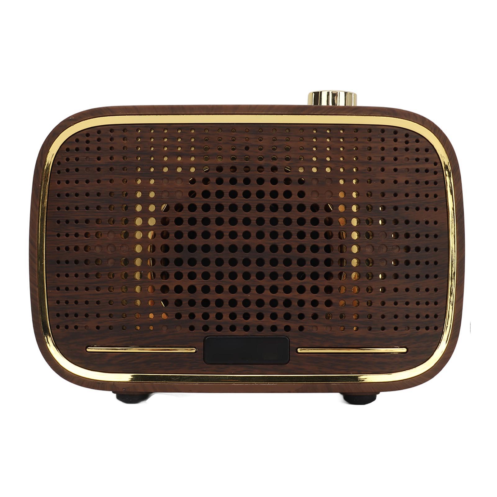 

Ретро Bluetooth-динамик 1500 мАч Чистый звук USB-порт Мини беспроводной Bluetooth-динамик для кухни