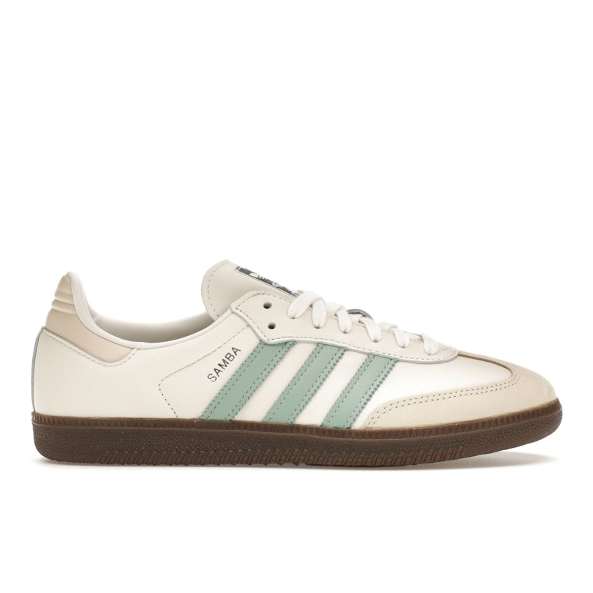 

Adidas Samba OG White Hazy Green Женские кроссовки Cream Cloud-White Wonder-White IH2752 42⅔