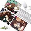 Cartoon Animation Vampire Knight Mousepad Small LockEdge Mouse Pad For Gamers Computer Desk Pad Rectangular Anti-slip Rubber