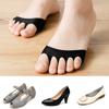Silk Invisible Bamboo Sponge Anti-slip Forefoot Foot Pad Open Toe Socks Half Socks Sock Slippers