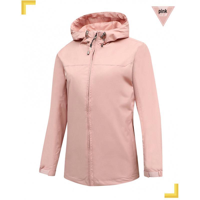 Men s Spring/Autumn Lightweight Hooded Windbreaker Jacket - Windproof & Waterproof Outdoor Mountaineering Outerwear. 3XL