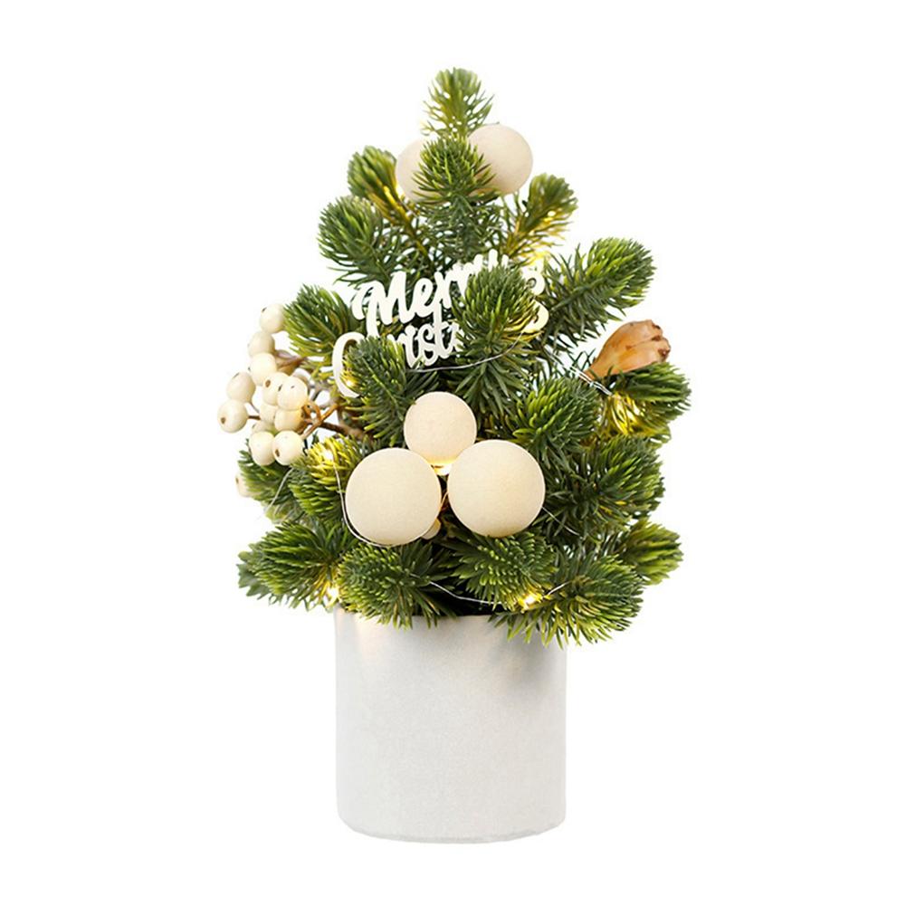 

Pine Cone Mini Christmas Tree with LED Light