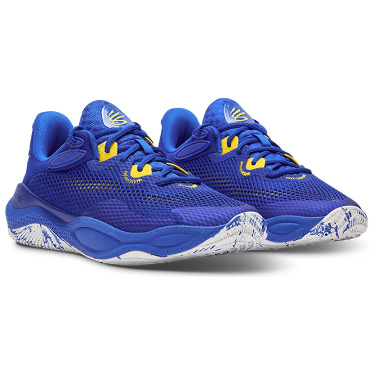 Under Armour Unisex Curry Splash 24 AP Blau Basketballschuhe 3027262-400
