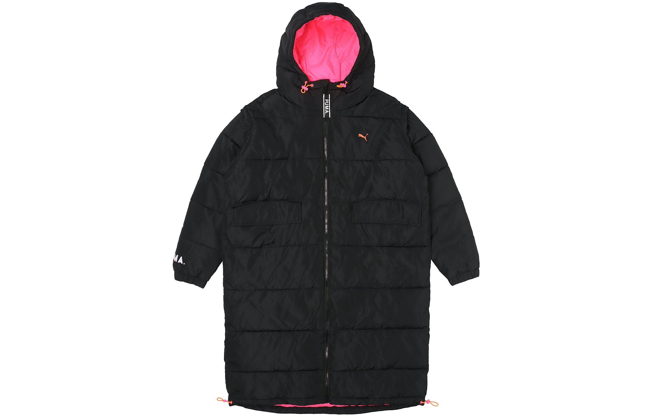 PUMA Puffer Jackets Women s Black Hooded Moderate Other 577708-01 L