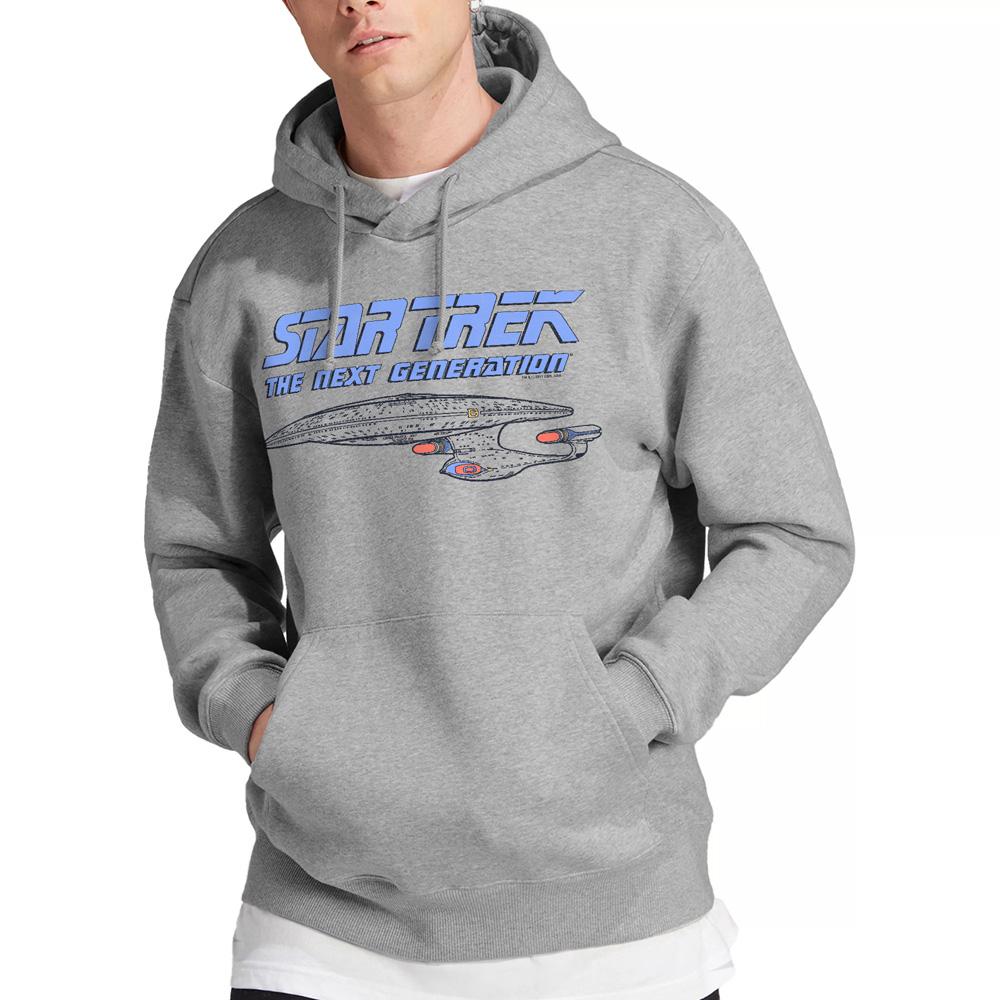 STAR TREK Men's The Next Generation Distressed Hoodie